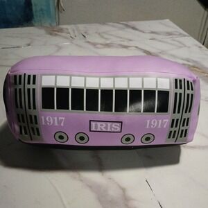 Krewe of Iris Plush New Orleans Streetcar Mardi Gras Collectible souvenir purple